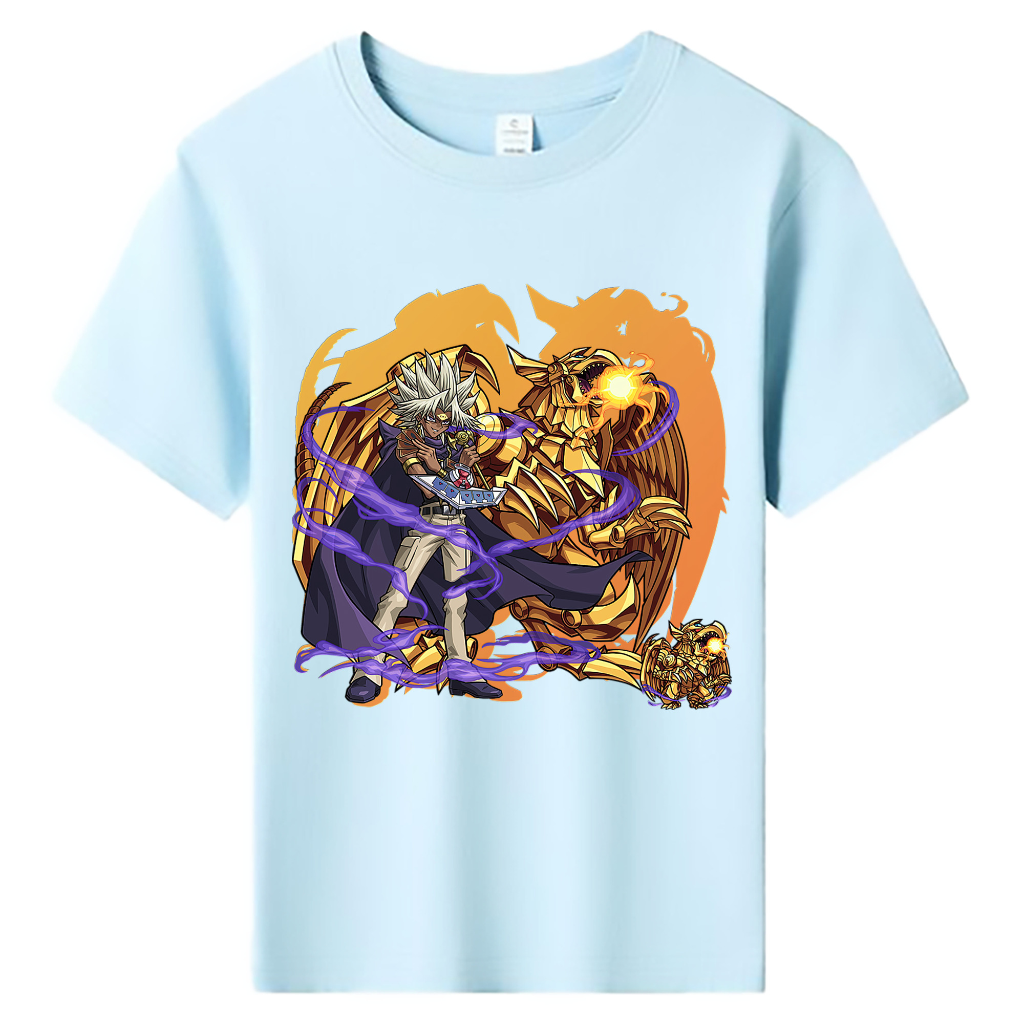 （画像用） 遊☆戯☆王 Yu-Gi-Oh! 綿100％キッズTシャツ（フロントプリント）